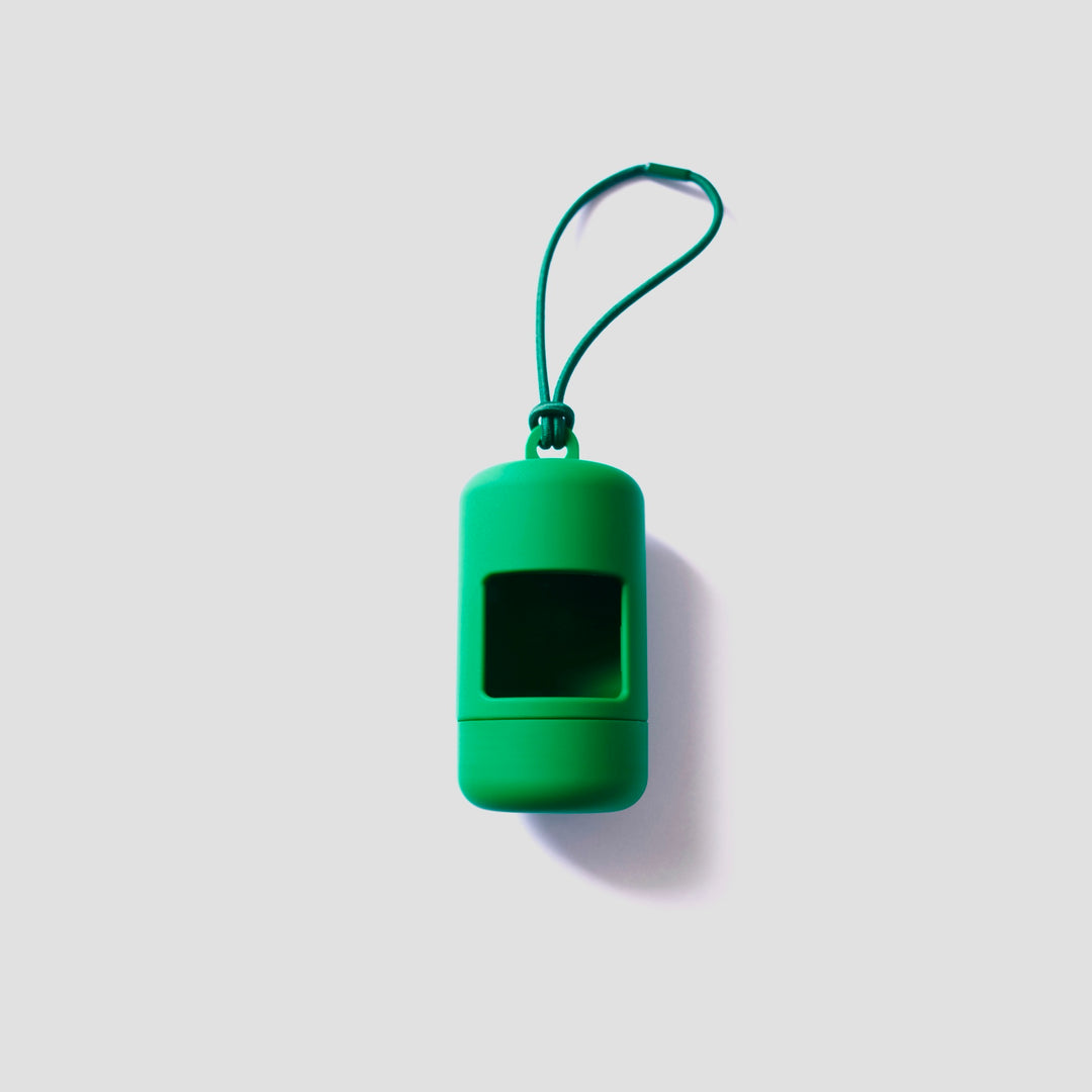 GREEN POO BAG DISPENSER